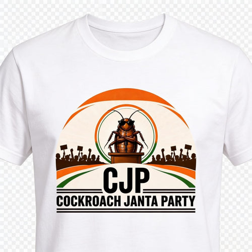 CJP Rally Tee front print