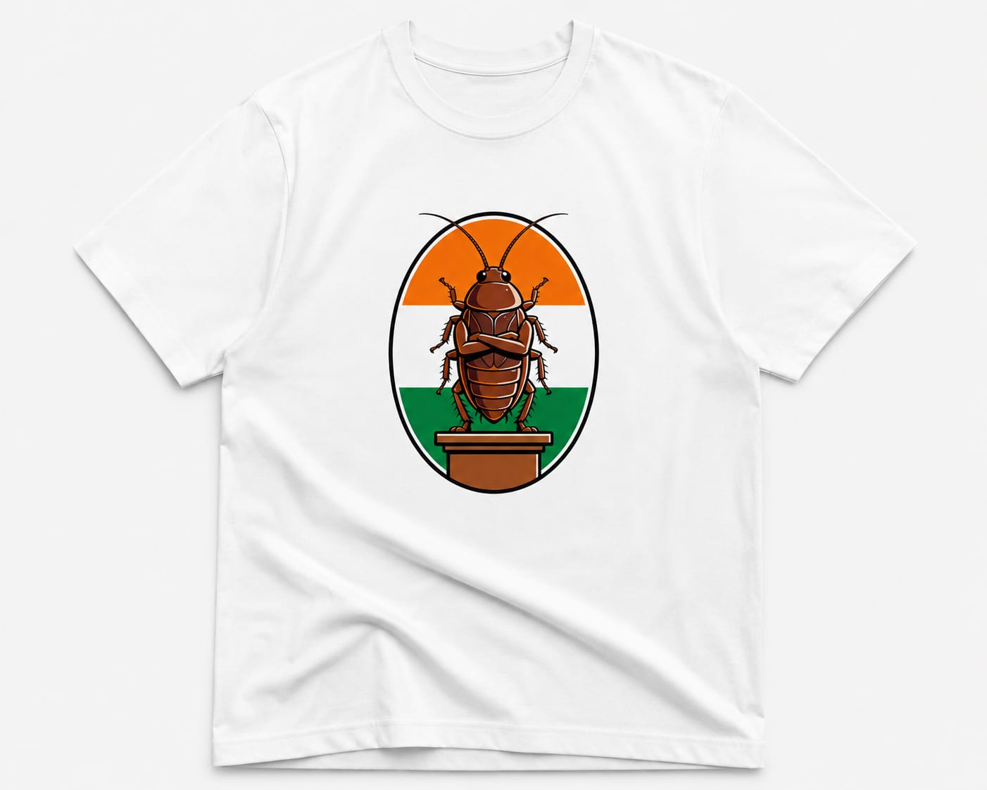 CJP Tricolor Mascot Tee front print